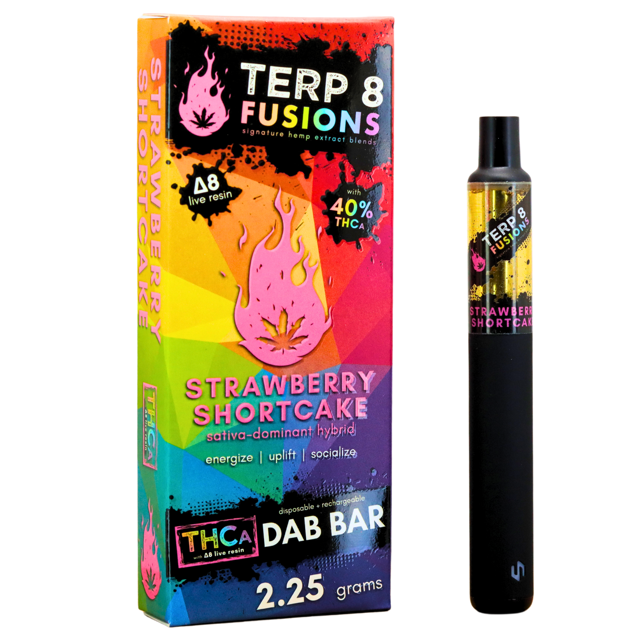 Indulge in Strawberry Shortcake Live Resin Disposable Bliss!