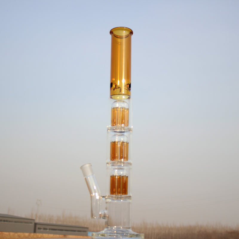 Experience Pure Bliss with the 19 Triple Tree Percolator Water Pipe