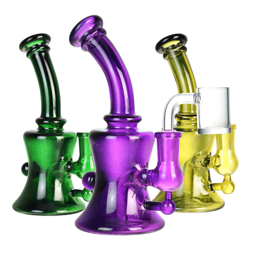 Exciting Borosilicate Dab Rig in Varying Colors for Delta 8 Enjoyment