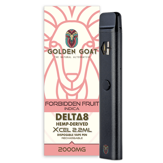 Delta-8 THC Vape Device, 2000mg, Rechargeable/Disposable - Forbidden Fruit