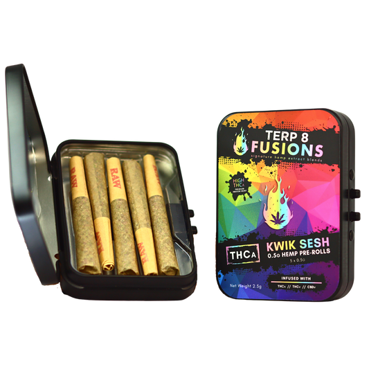 Experience the Adventure with Kwik Sesh High THCA Hemp Pre-Rolls