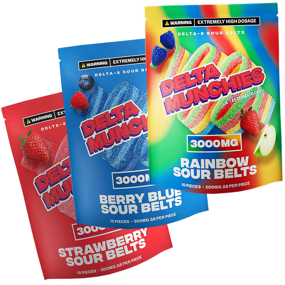 Elevate Your Experience with Delta Munchies D8 Sour Belts