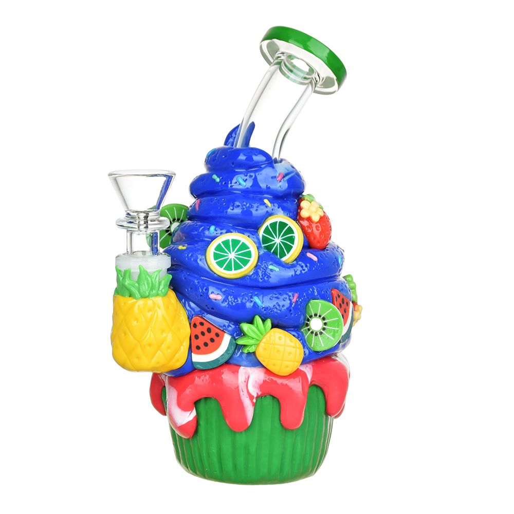 Fruitastic Cupcake Water Pipe - 6.5" / 14mm F