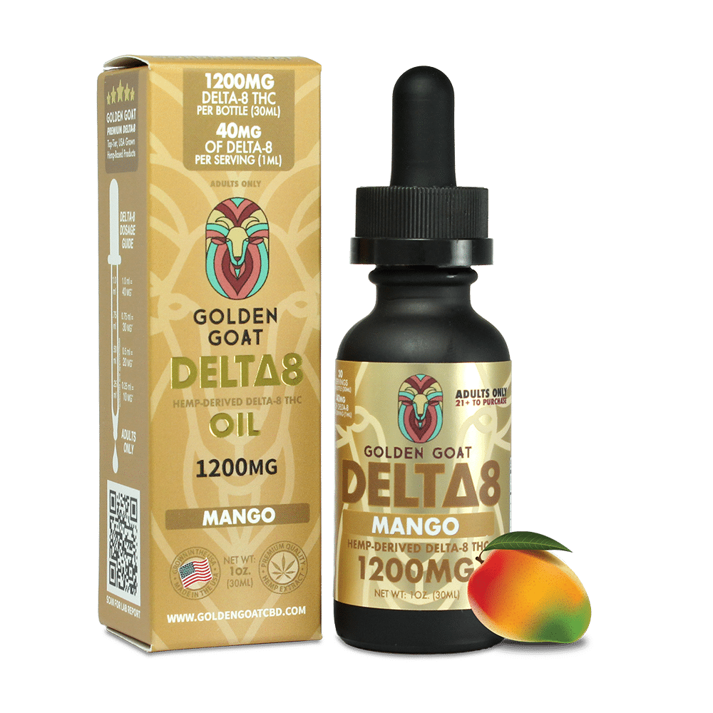 Experience Bliss with Premium Delta-8 Oil in Delicious Mango Flavor