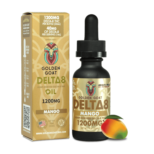 Experience Bliss with Premium Delta-8 Oil in Delicious Mango Flavor