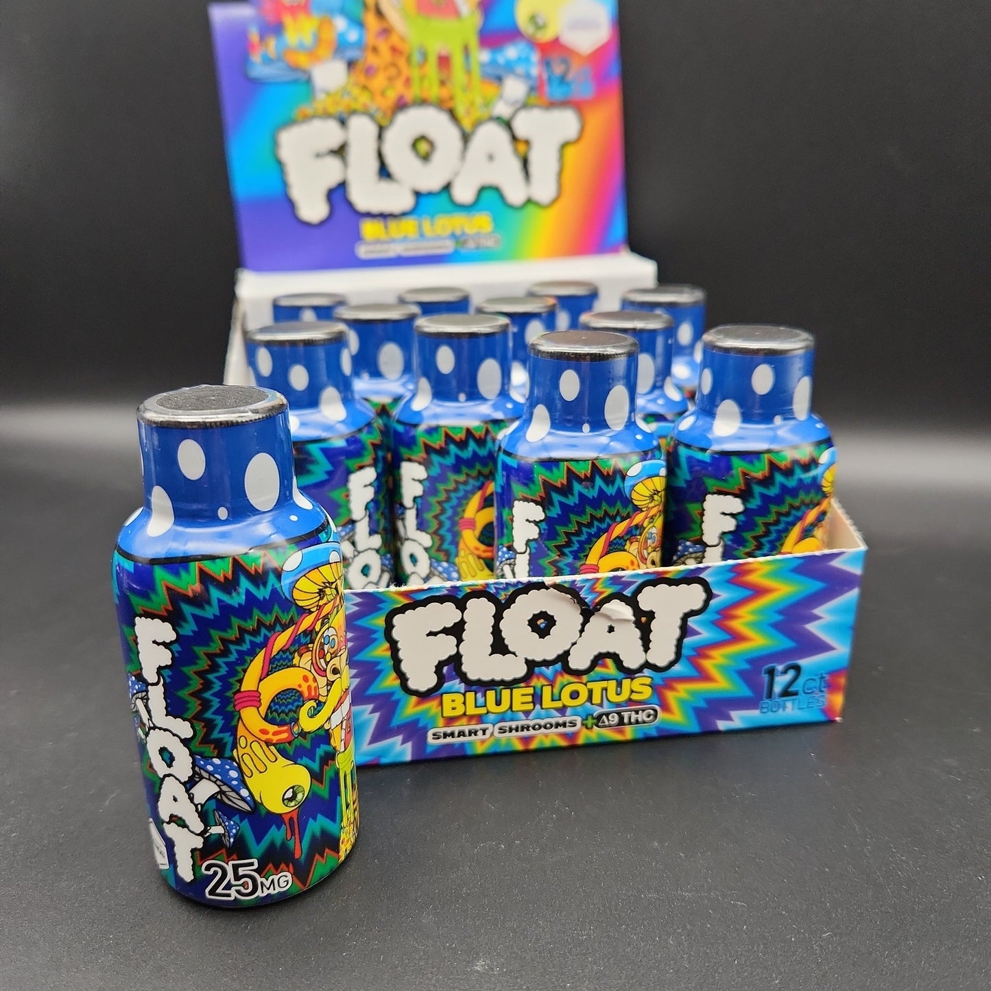 Unleash Creativity with Float’s 2oz Delta 8 Herbal Shot! - Blue Lotus