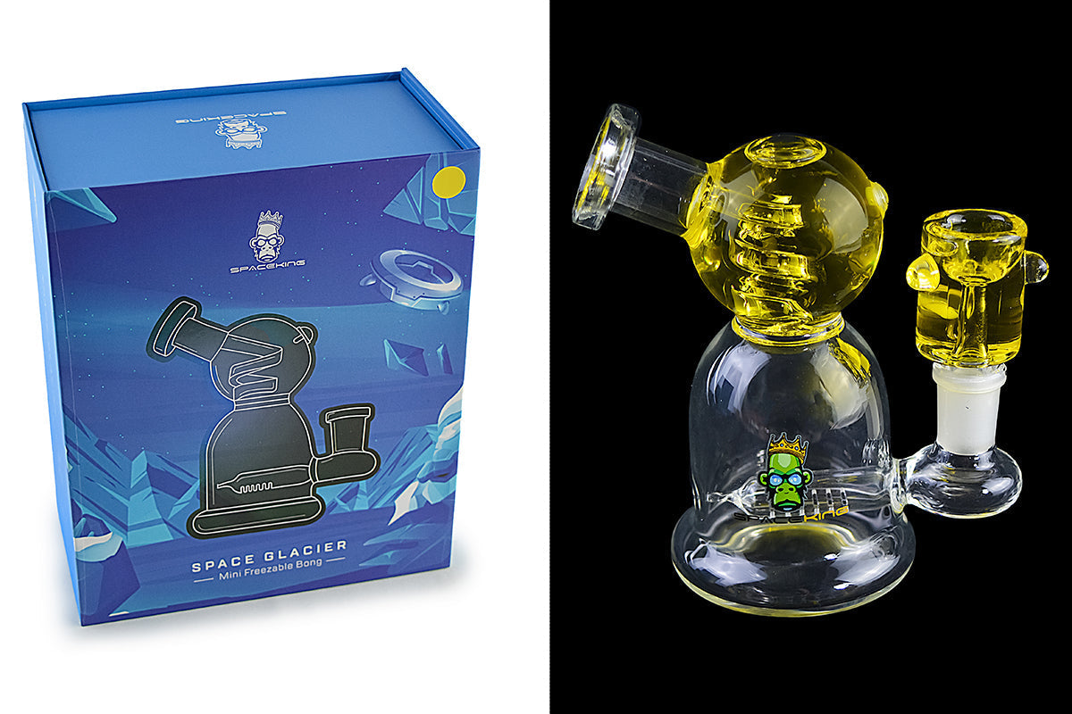 Elevate Your Experience with Space King Glass Space Glacier Bong