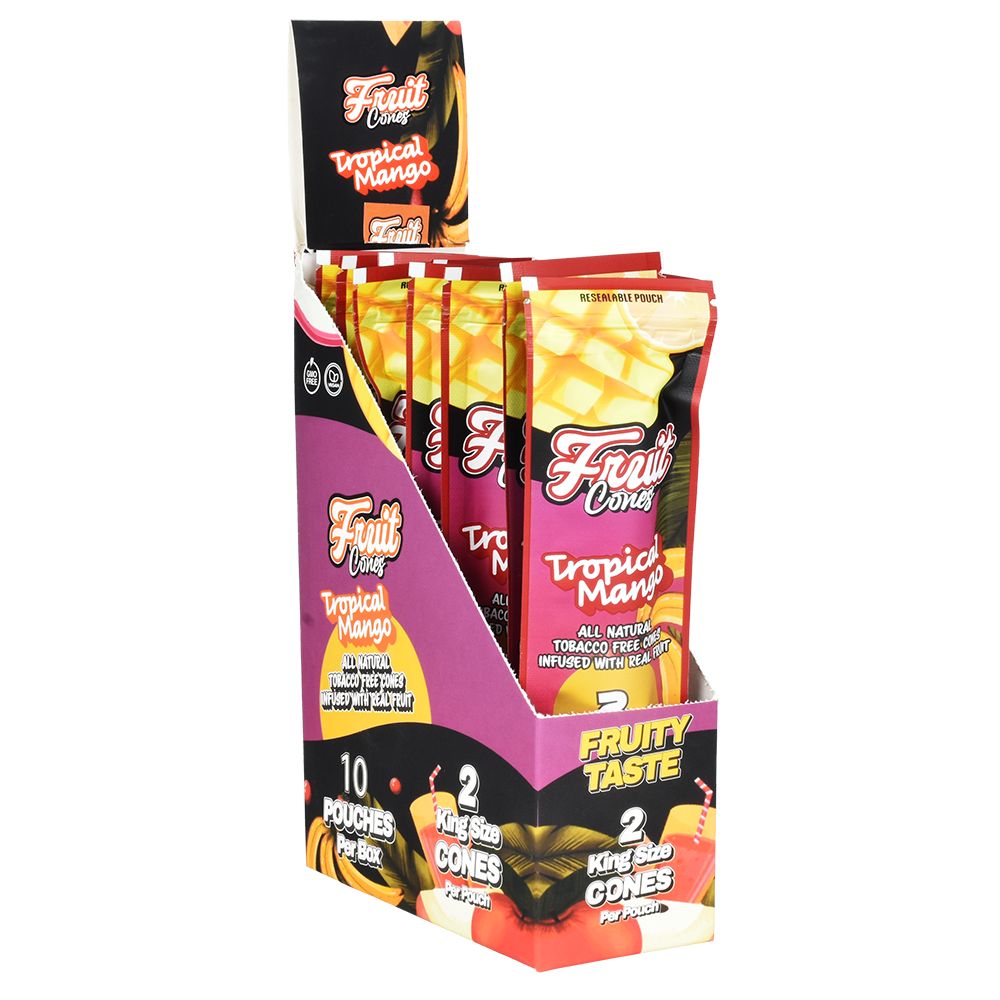 Fruit Cuts Infused Cones | 2pc | 10pk Display