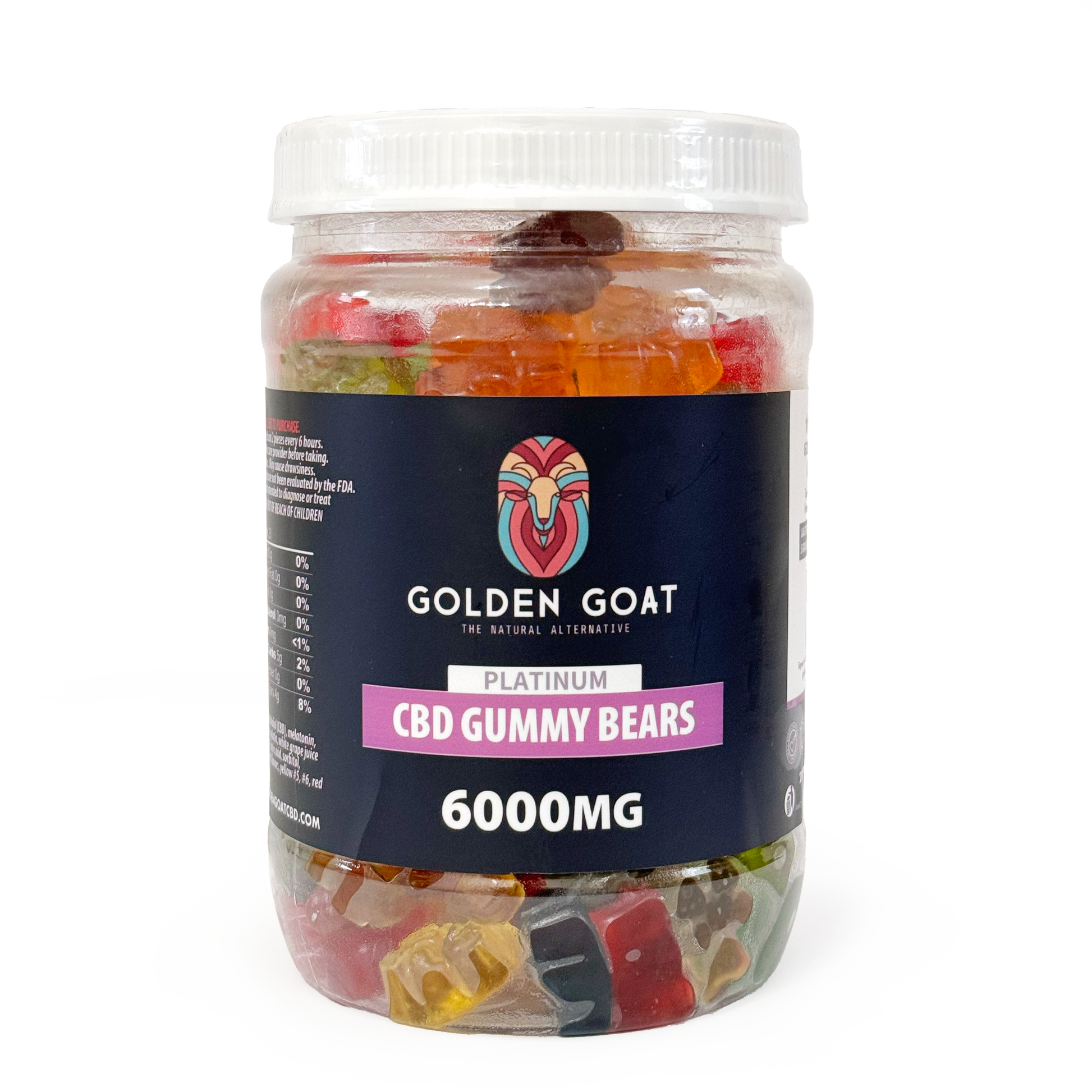 Experience Ultimate Calm with Delicious CBD Gummies by Golden Goat