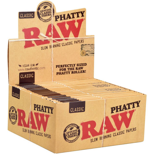 RAW Classic Rolling Papers - Phatty / 32pc 24pk