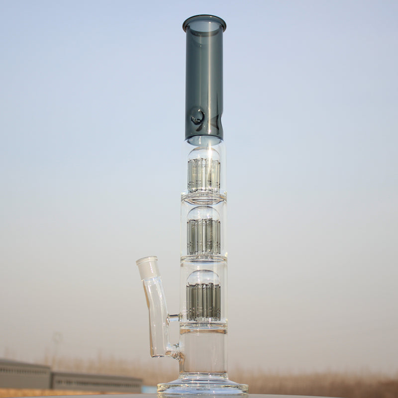 Experience Pure Bliss with the 19 Triple Tree Percolator Water Pipe