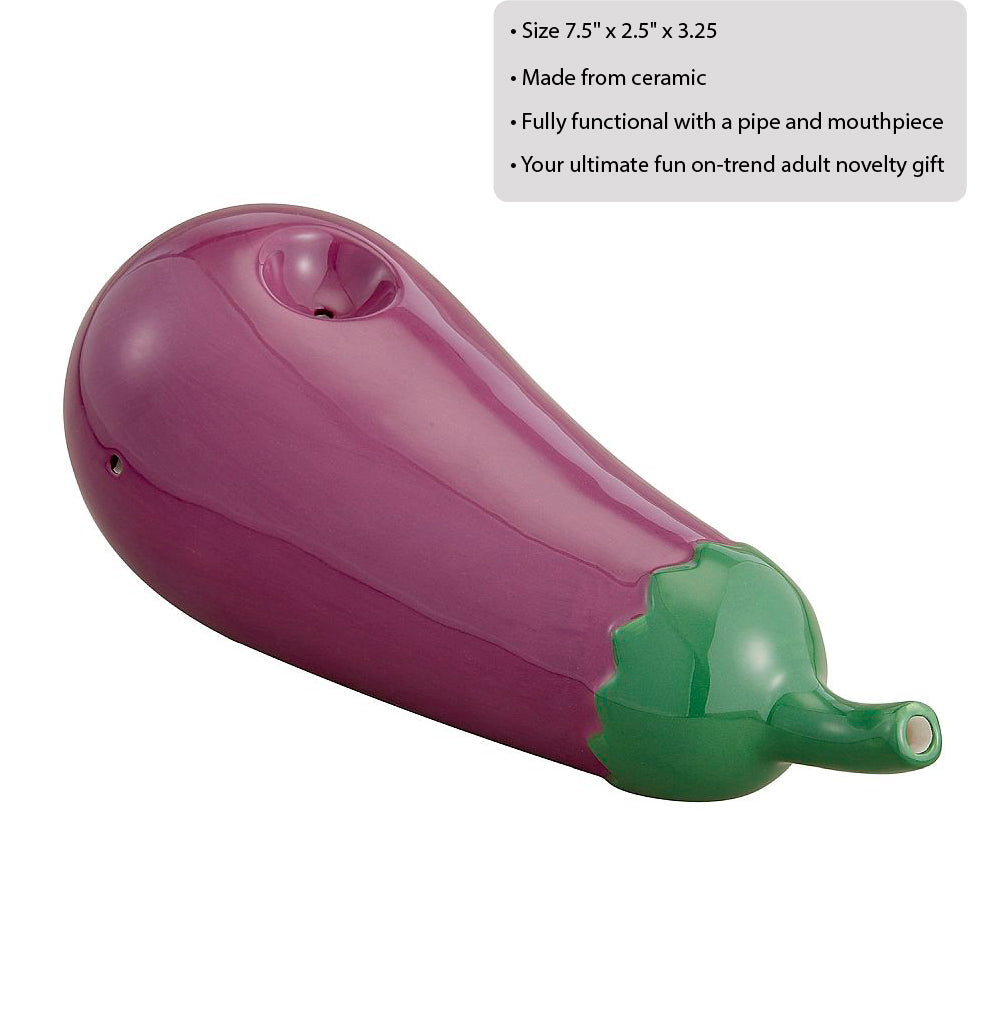 EGGPLANT SHAPED PIPE