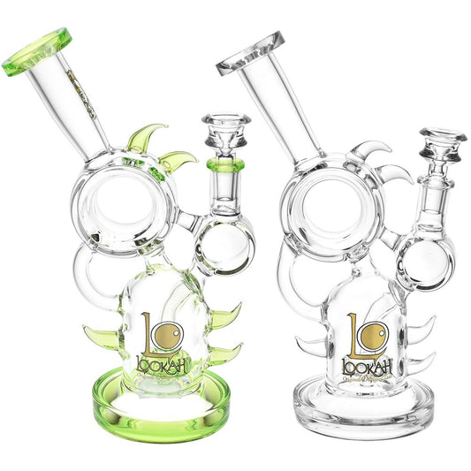 Lookah Glass Hedgehog Recycler Water Pipe | 9.75" | 14mm F