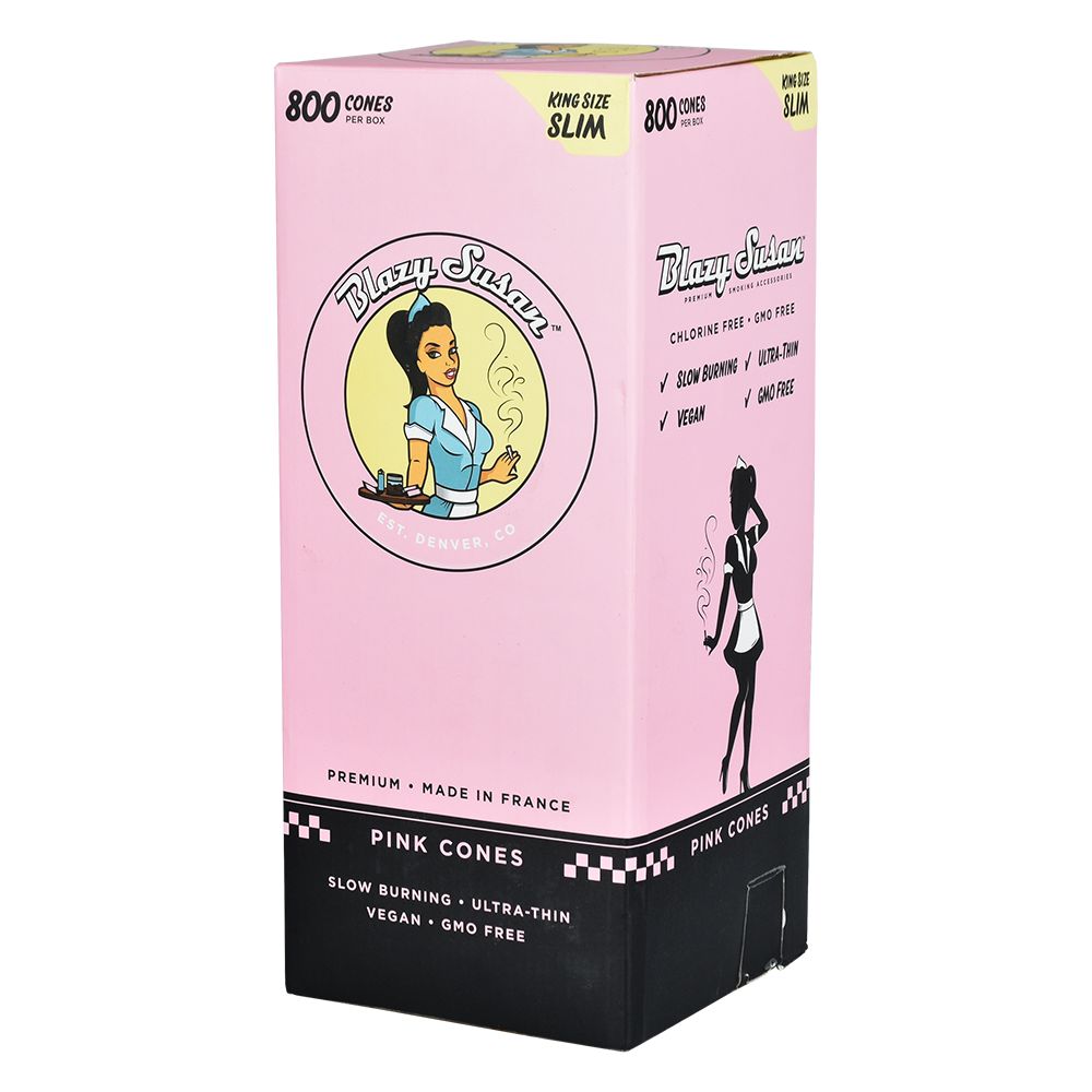 Blazy Susan Pink Pre-Rolled Cones | Bulk Box