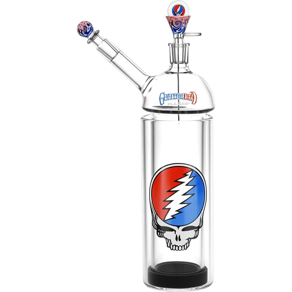 Grateful Dead x Pulsar Glass Gravity Waterpipe - 12.25" / 14mm F