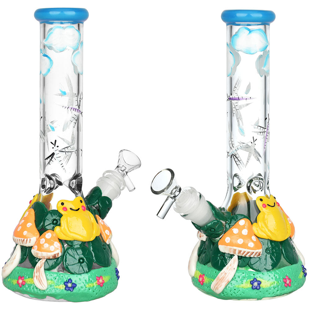 Froggy Friend Fun-guy Beaker Water Pipe | 10" | 14mm F