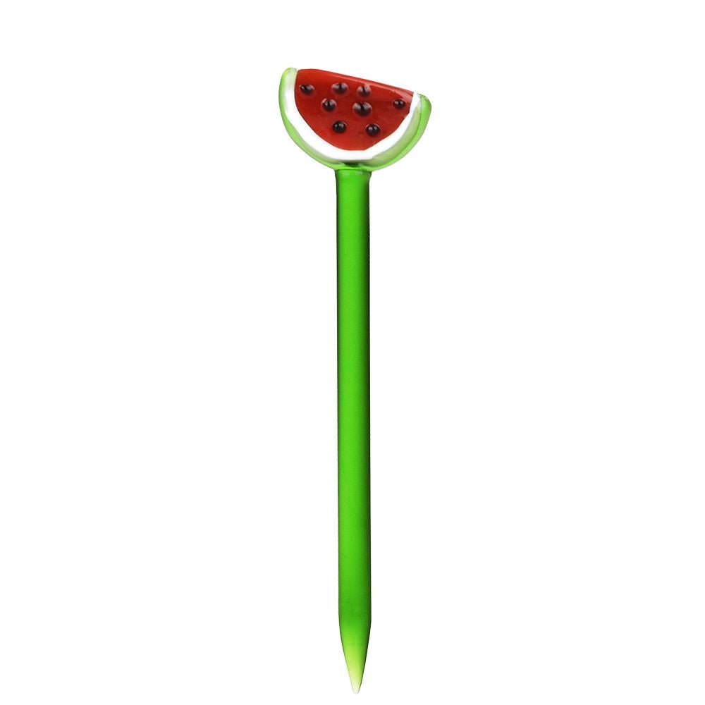 Pulsar Fruit Series Watermelon Zkittles Glow In The Dark Dab Rig Kit - 8" / 14mm F