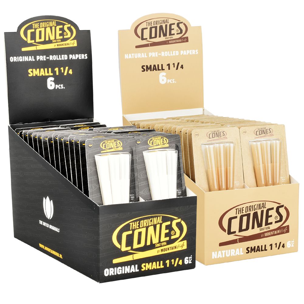 CONES by MountainHigh Pre-Rolled Cones | 1 1/4 | 6pc | 32pk Display