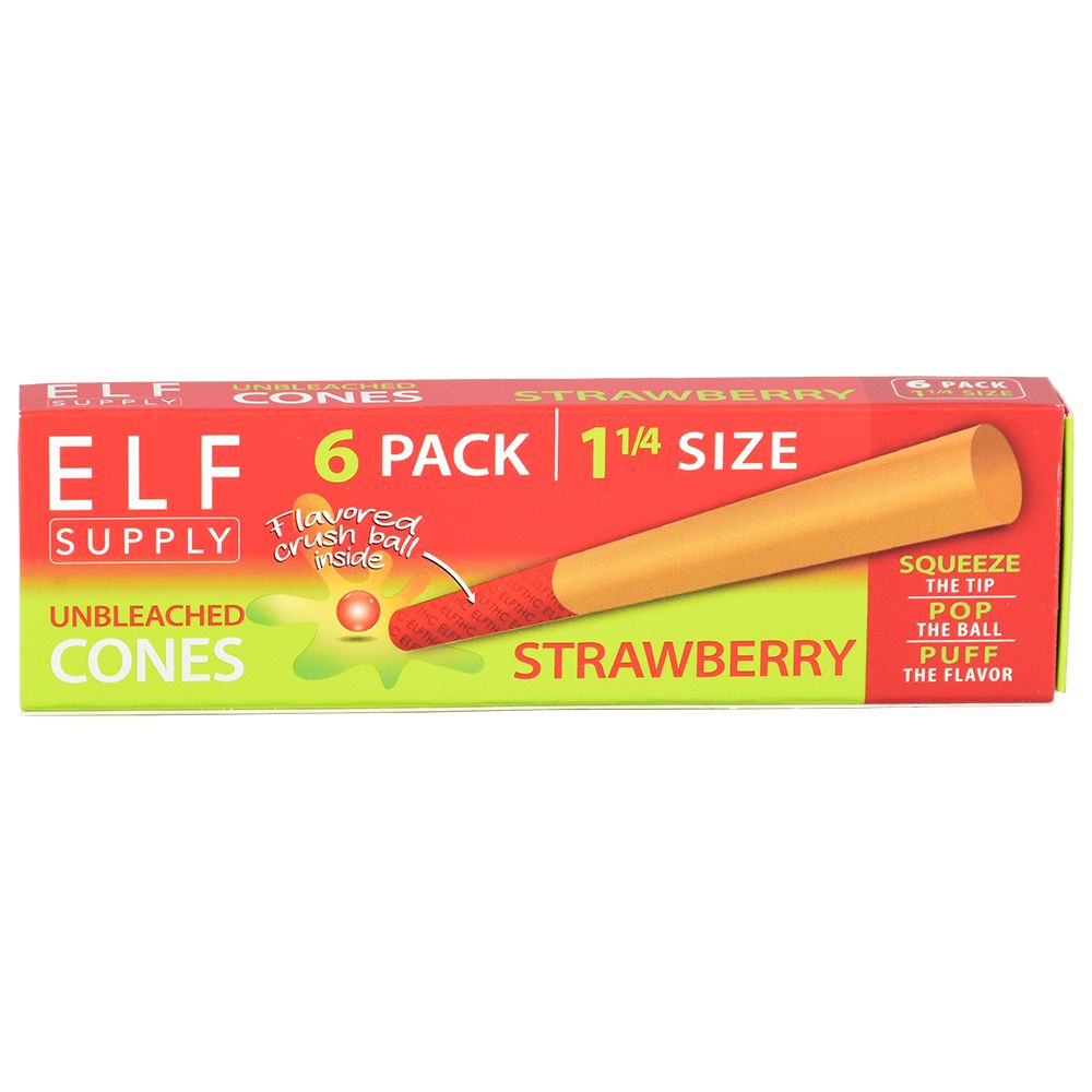 ELF Unbleached Flavor Pop Pre-Rolled Cones | 1 1/4 | 6pc | 20pk