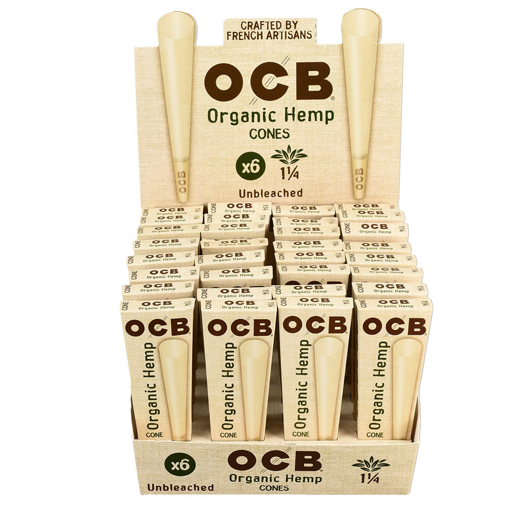 OCB Organic Hemp Cones | 32pk Display