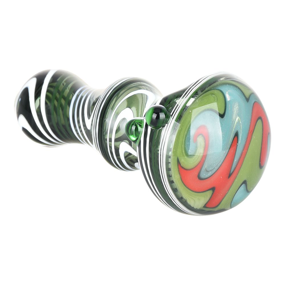 Time is a Disc Wig Wag Hand Pipe - 4"