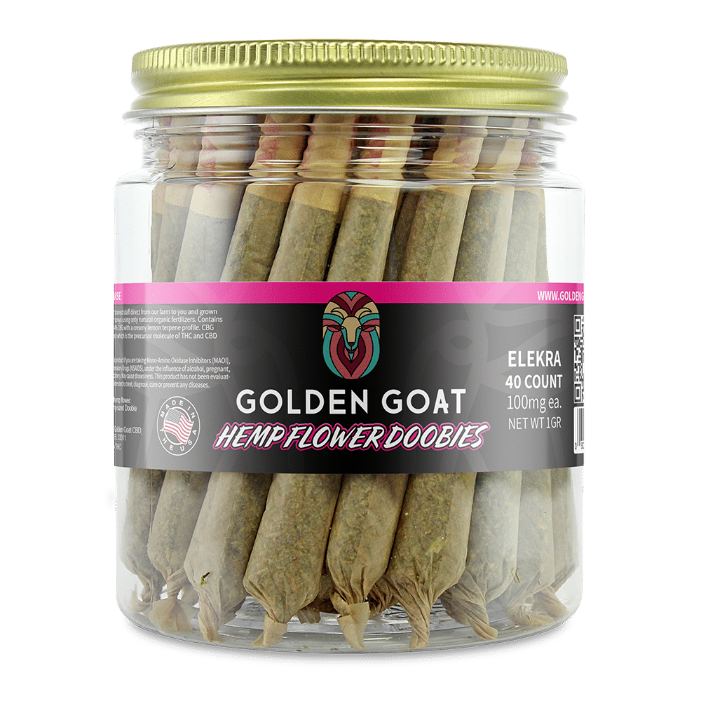 Experience Premium CBD with Our Elektra Hemp Flower Jar Doobies