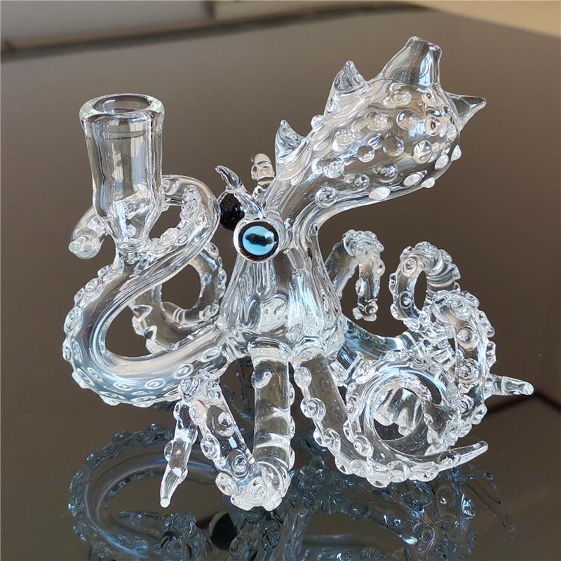 7" Glass Octopus Heady Dab Rig