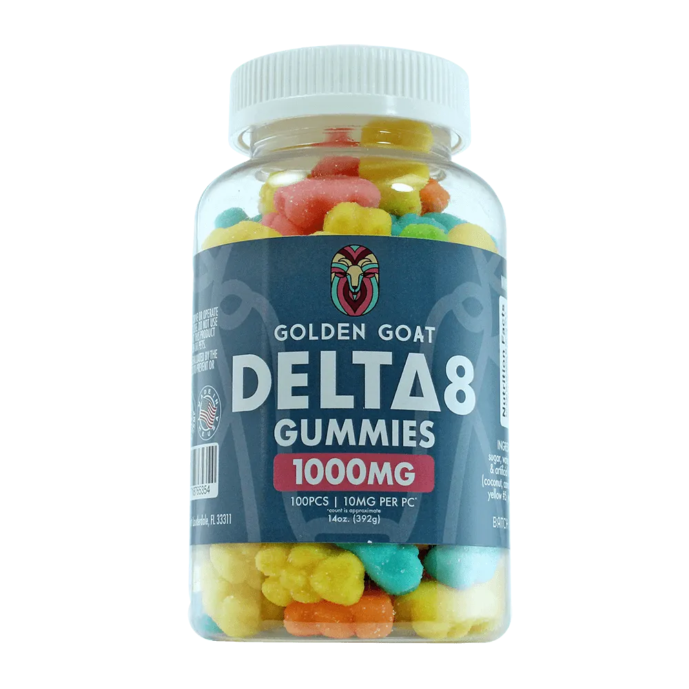 Delta 8 Gummies 1000mg - Sour Bears