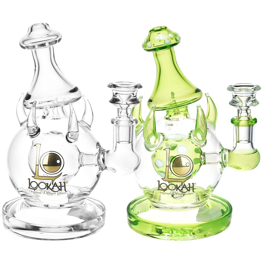 Lookah Glass Dyno Egg Water Pipe | 7" | 14mm F