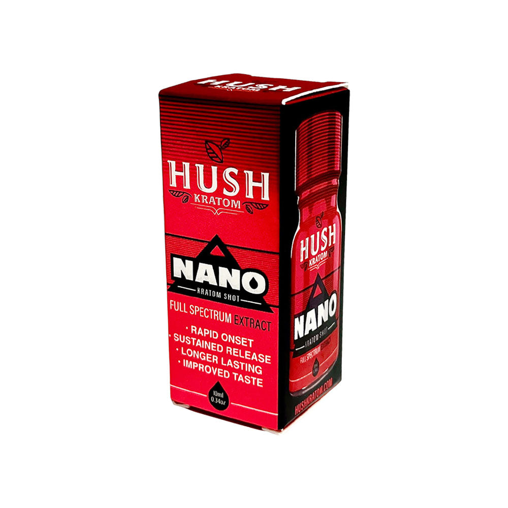 Hush Nano Kratom Shot - 10ml 12PC