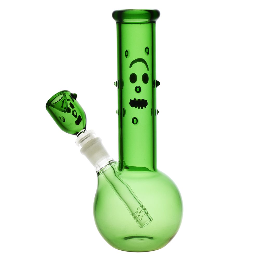 Richard the Pickle Glass Water Pipe - 9" / 14mm F