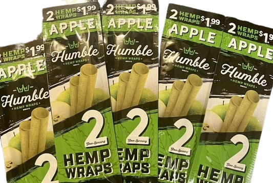 Humble Natural 2 Wraps Per Pack Apple Fruit Flavor (5 Count)