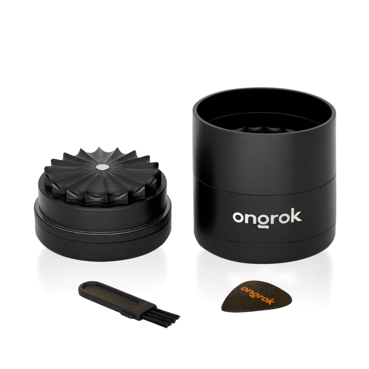 Ongrok 5 Pc Flower Tooth Storage Grinder