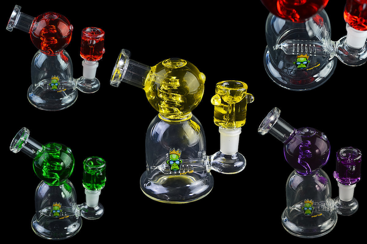 Elevate Your Experience with Space King Glass Space Glacier Bong