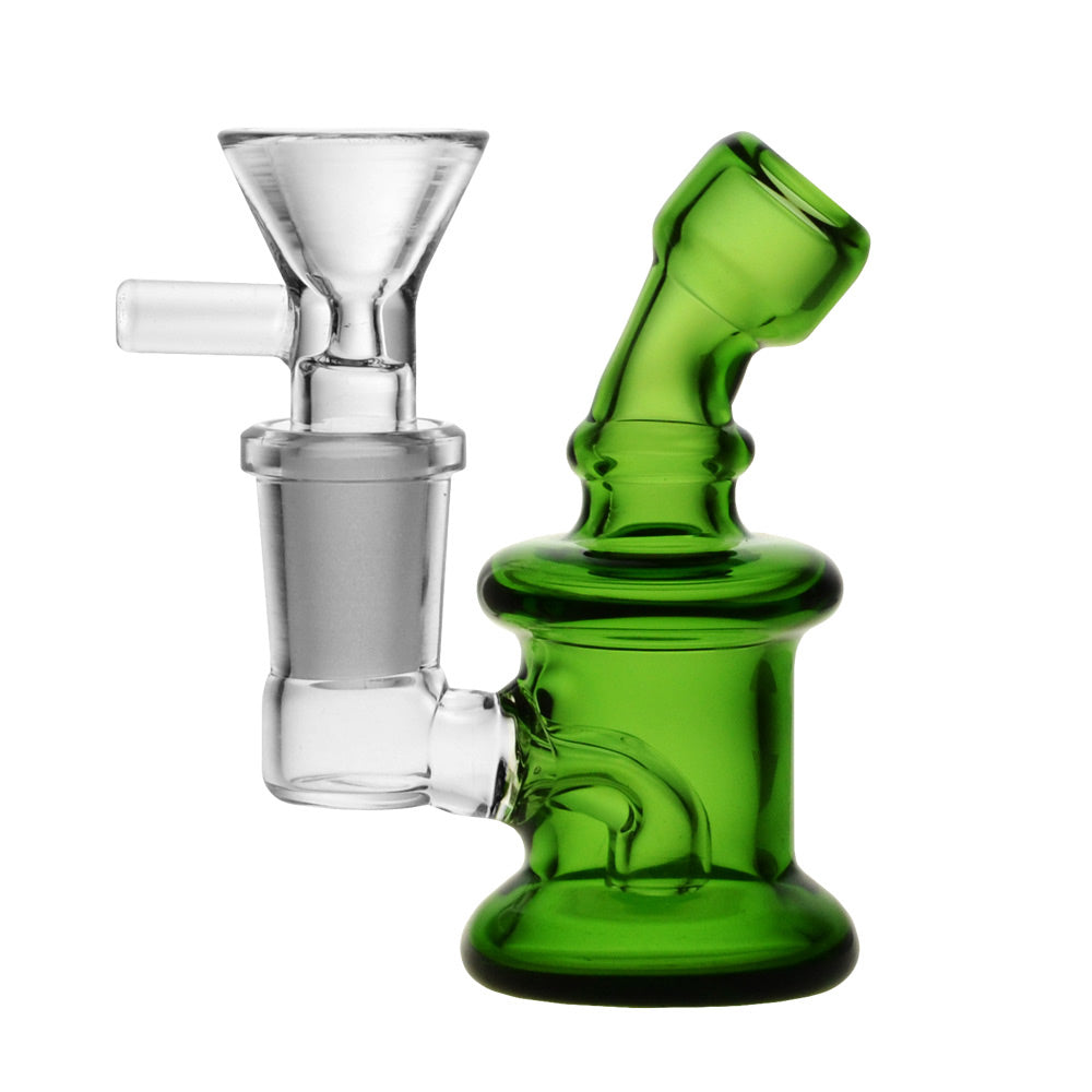 Travel Rig Waterpipe - 3.15" / 14mm Female / Colors Vary