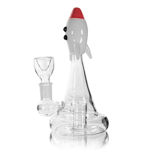 Launch Your High with the Blastoff Rocket Bong - Limited Supplies!