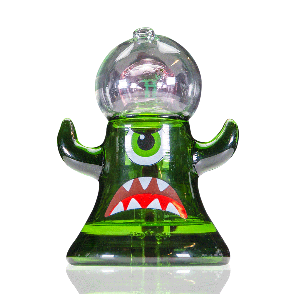 Transform Your Glass Collection with the Dankzilla XL Bong Adventure! - Green