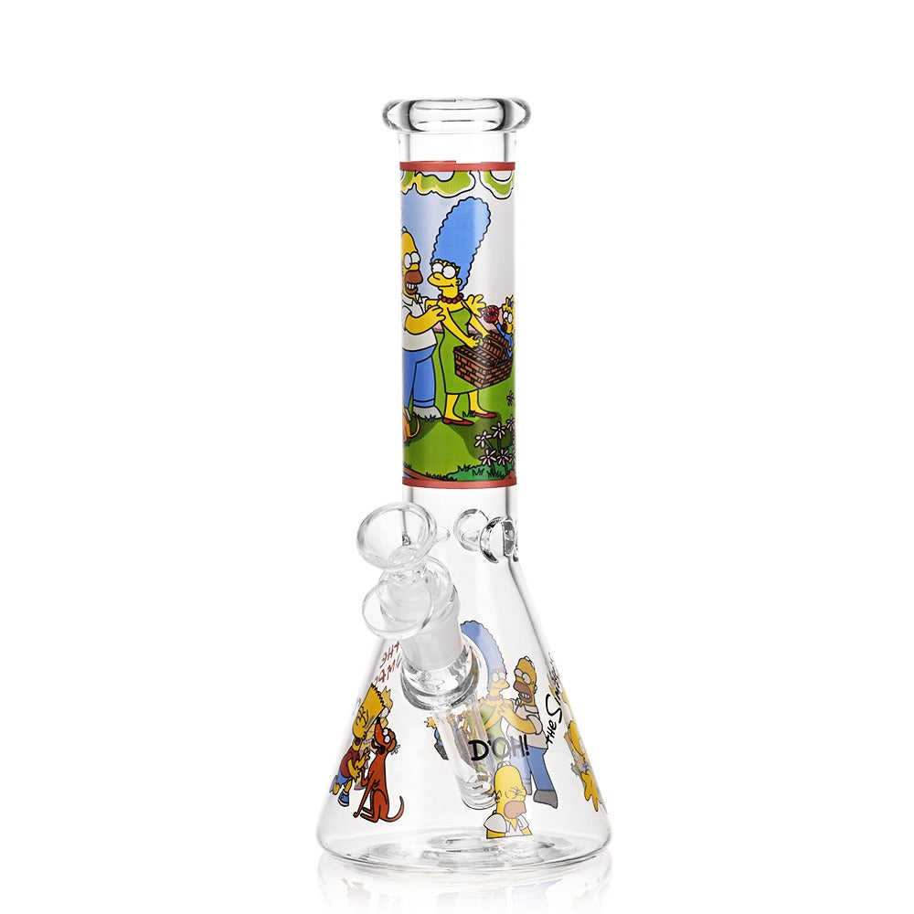 Simpsons Decal Beaker Base - 14 inches