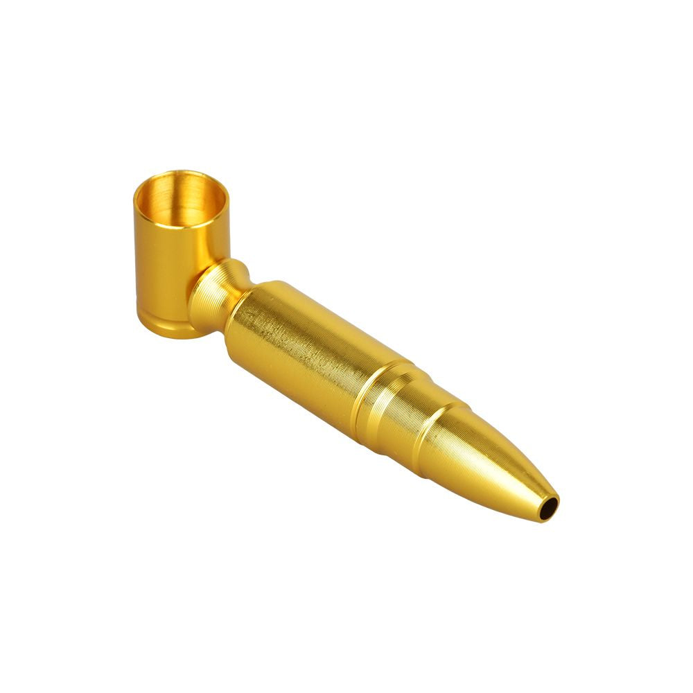 Bullet Aluminum Hand Pipe - 3" / 30ct