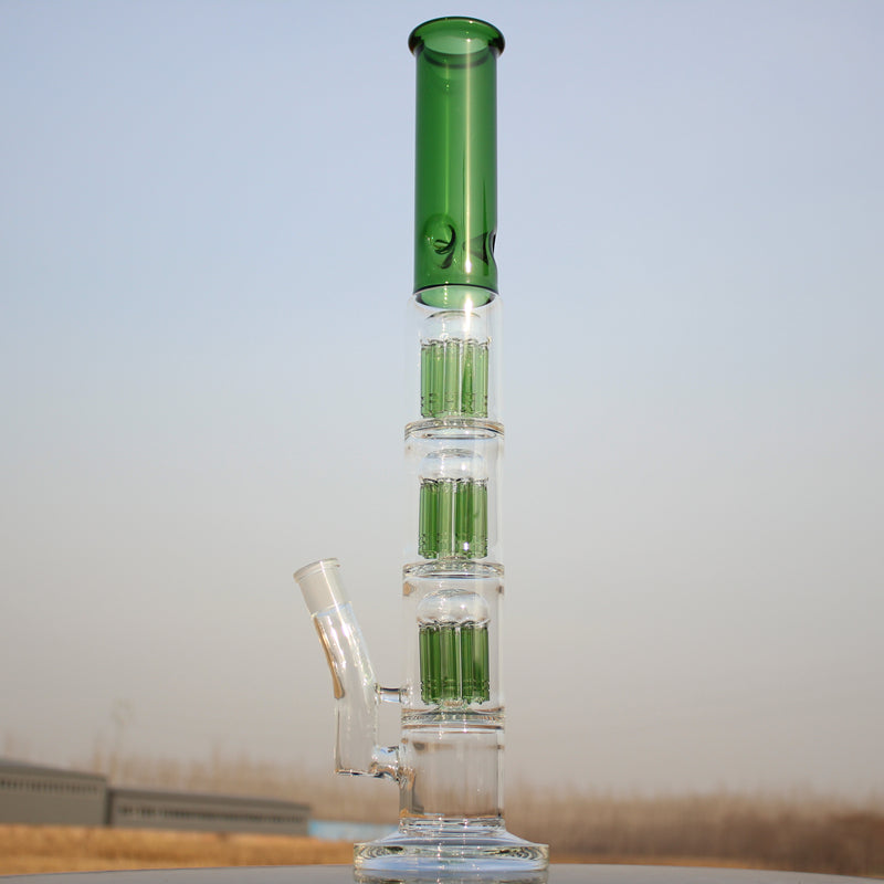 Experience Pure Bliss with the 19 Triple Tree Percolator Water Pipe