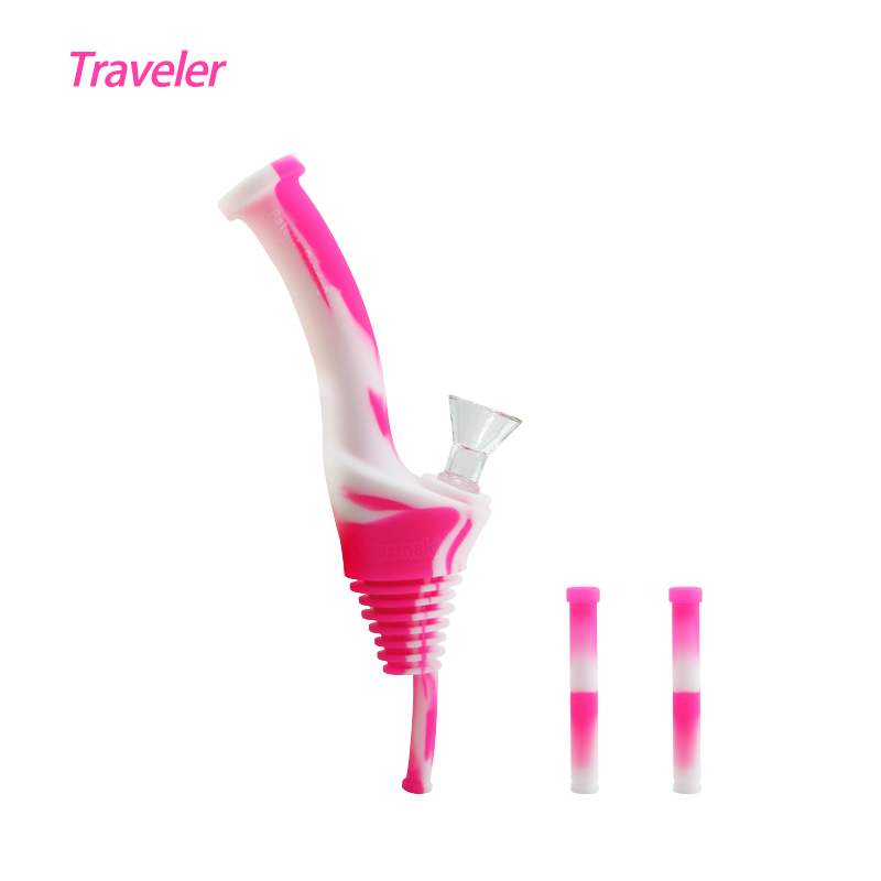 Waxmaid 8″ Universal Traveler Water Bottle Pipe