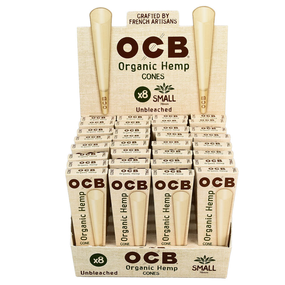 OCB Organic Hemp Cones | 32pk Display