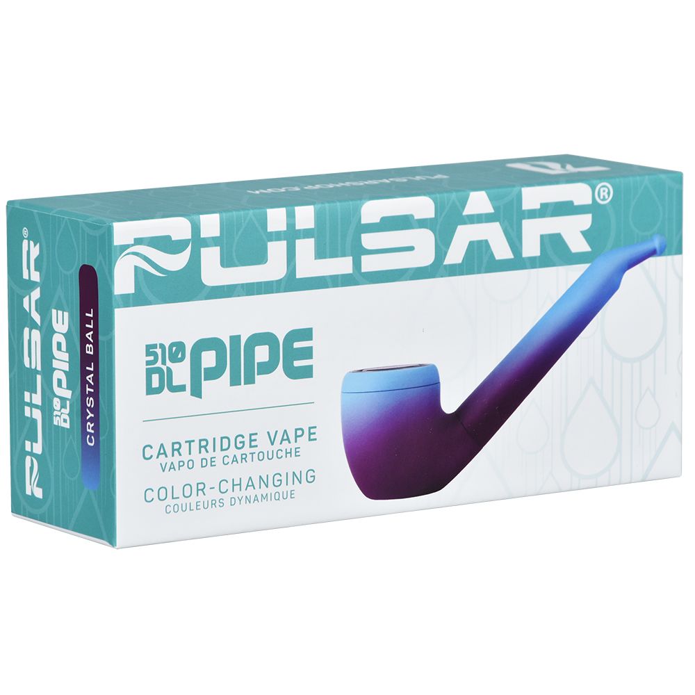 Pulsar 510 DL Pipe Variable Voltage Cartridge Vape | Thermo Series | 650mAh