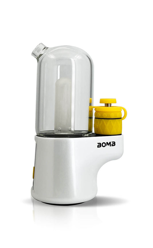 Bomb Pro Portable Electric Dab Rig-White