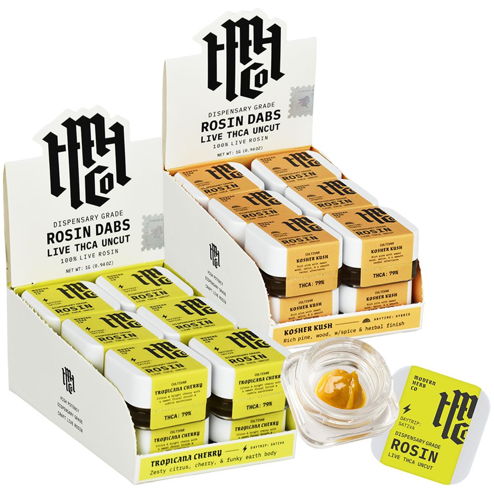 Modern Herb Co Dispensary Grade Live Rosin THCA Uncut Dabs