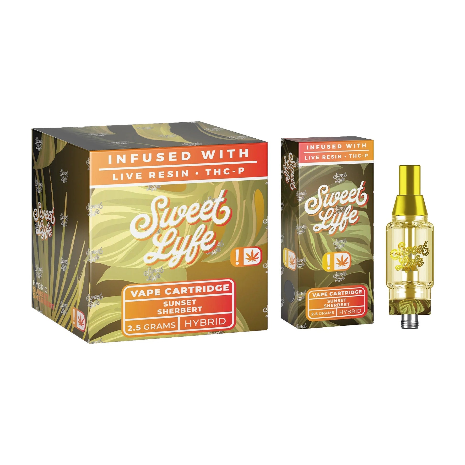 Indulge in Sweet Lyfe Vape Cartridges - Sunset Sherbet Bliss Awaits