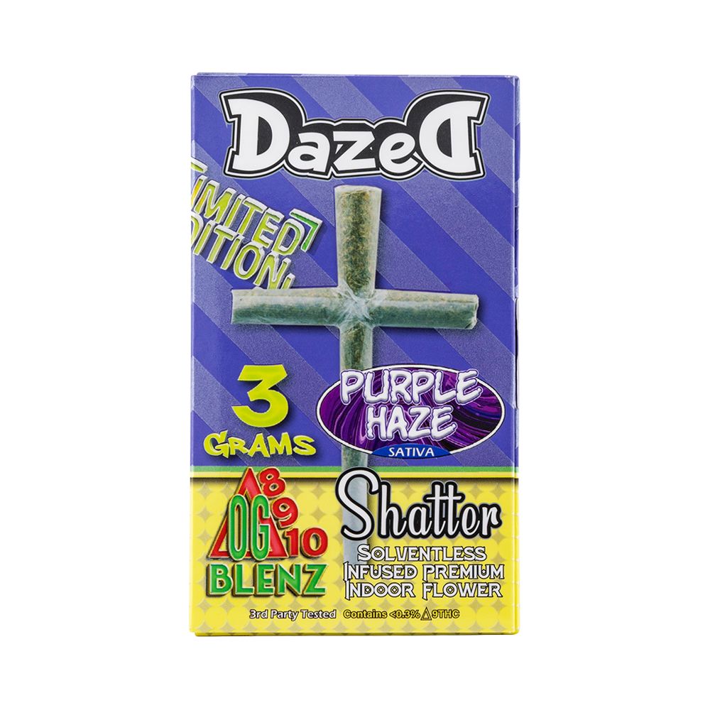 Dazed THC Blend Infused Cross Pre-Roll | 3g