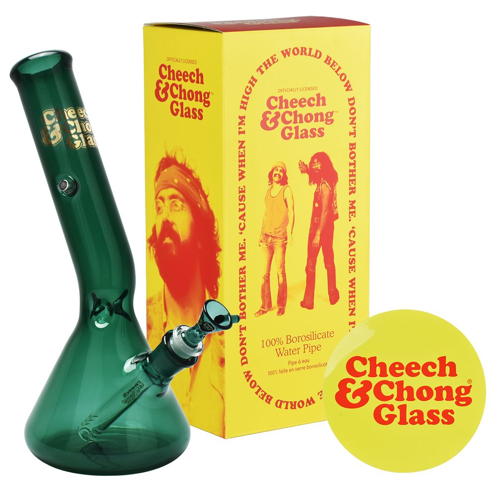 Cheech & Chong Glass Basketball Jones Chillax Bong | 12" | 14mm F