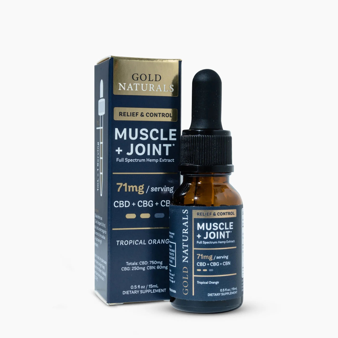 Gold Naturals Muscle + Joint Tincture