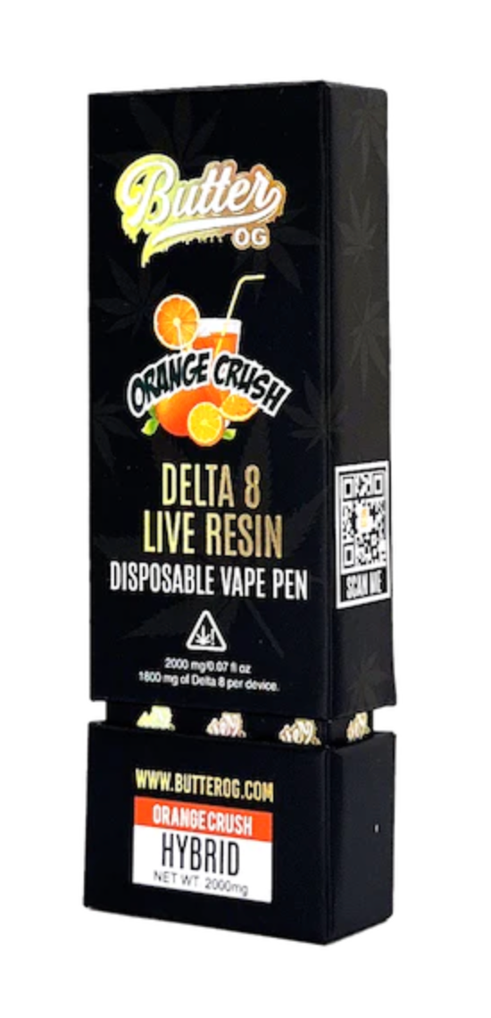 Experience Bliss with Butter OG Delta Live Resin Disposable Vape